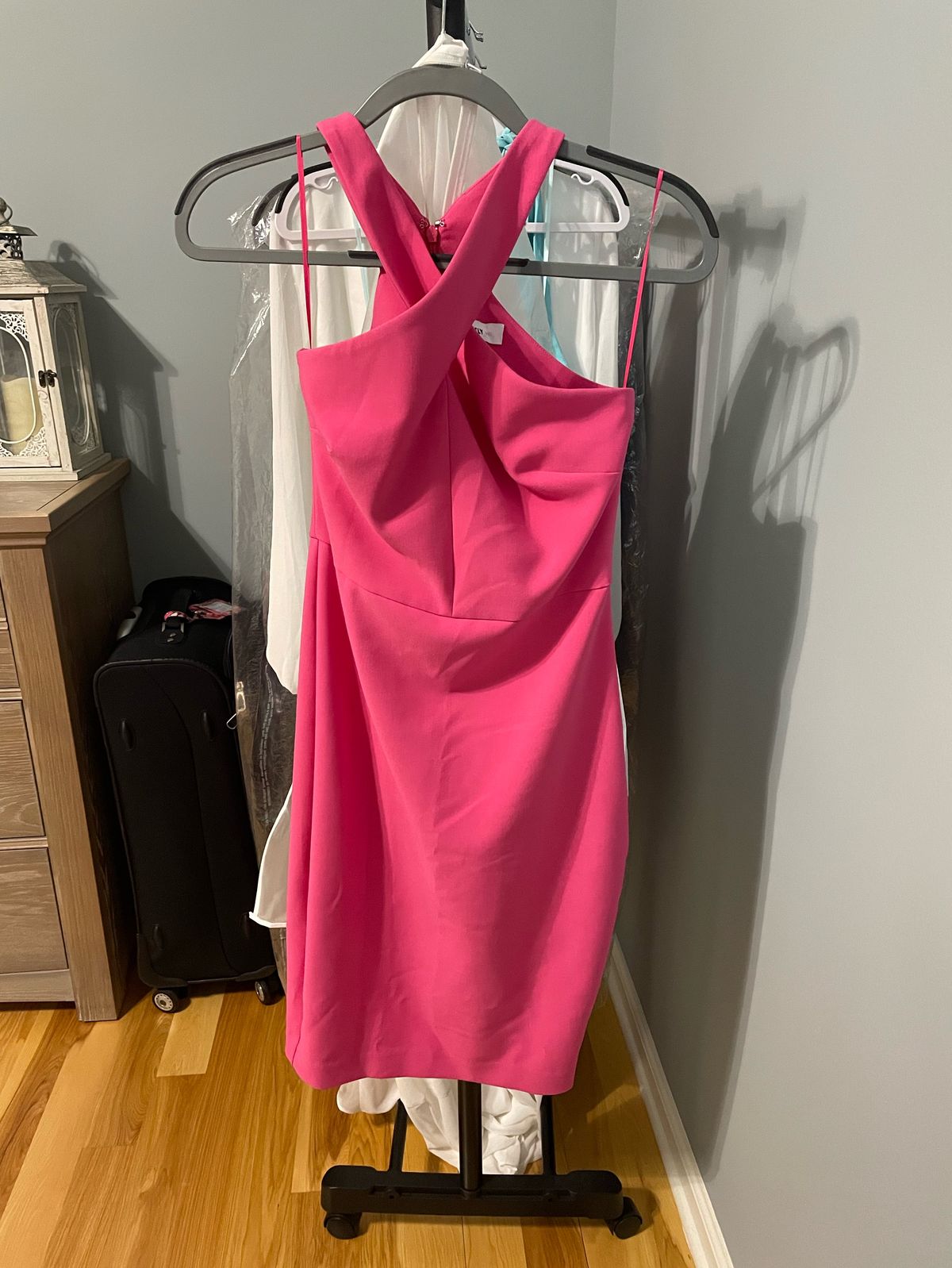 Likely Size 2 Homecoming Hot Pink Cocktail Dress on Queenly