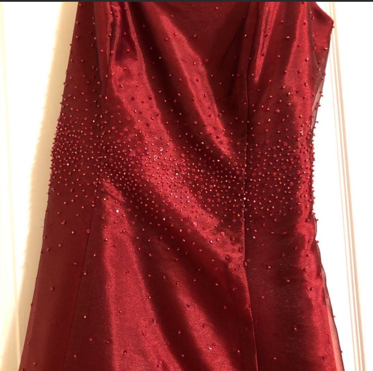 Jas Lene Size 4 Red A-line Dress on Queenly