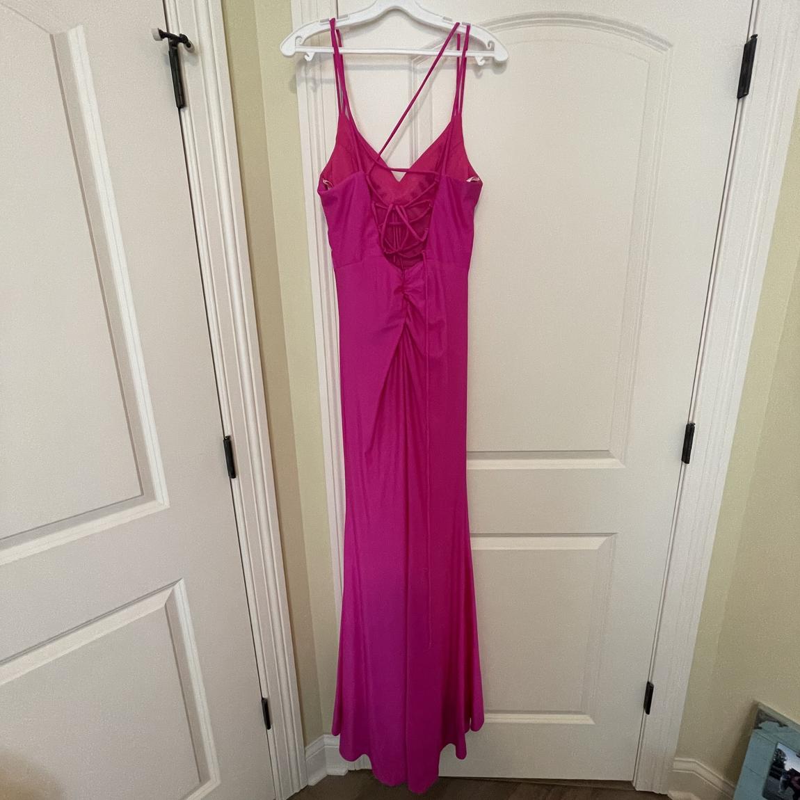 Dancing queen Size 6 Prom Hot Pink Mermaid Dress on Queenly