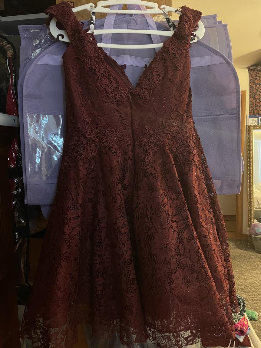 iNtrigue by Blush Size 12 Red A-line Dress on Queenly