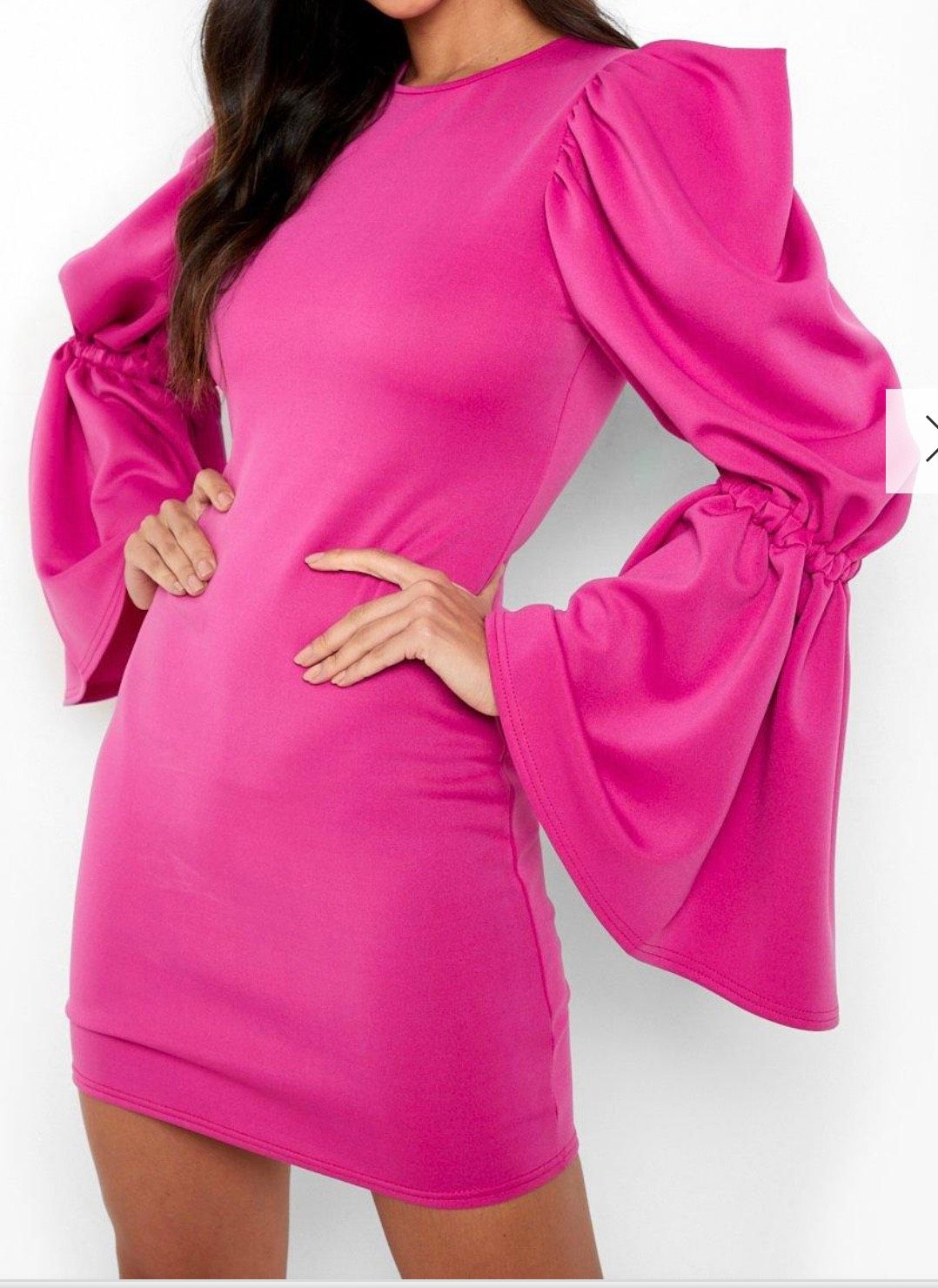 Size 6 Hot Pink Cocktail Dress on Queenly
