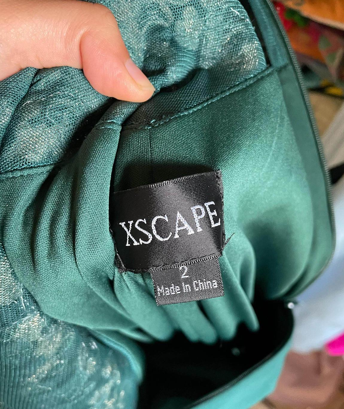 Xscape Size 2 Green Mermaid Dress on Queenly