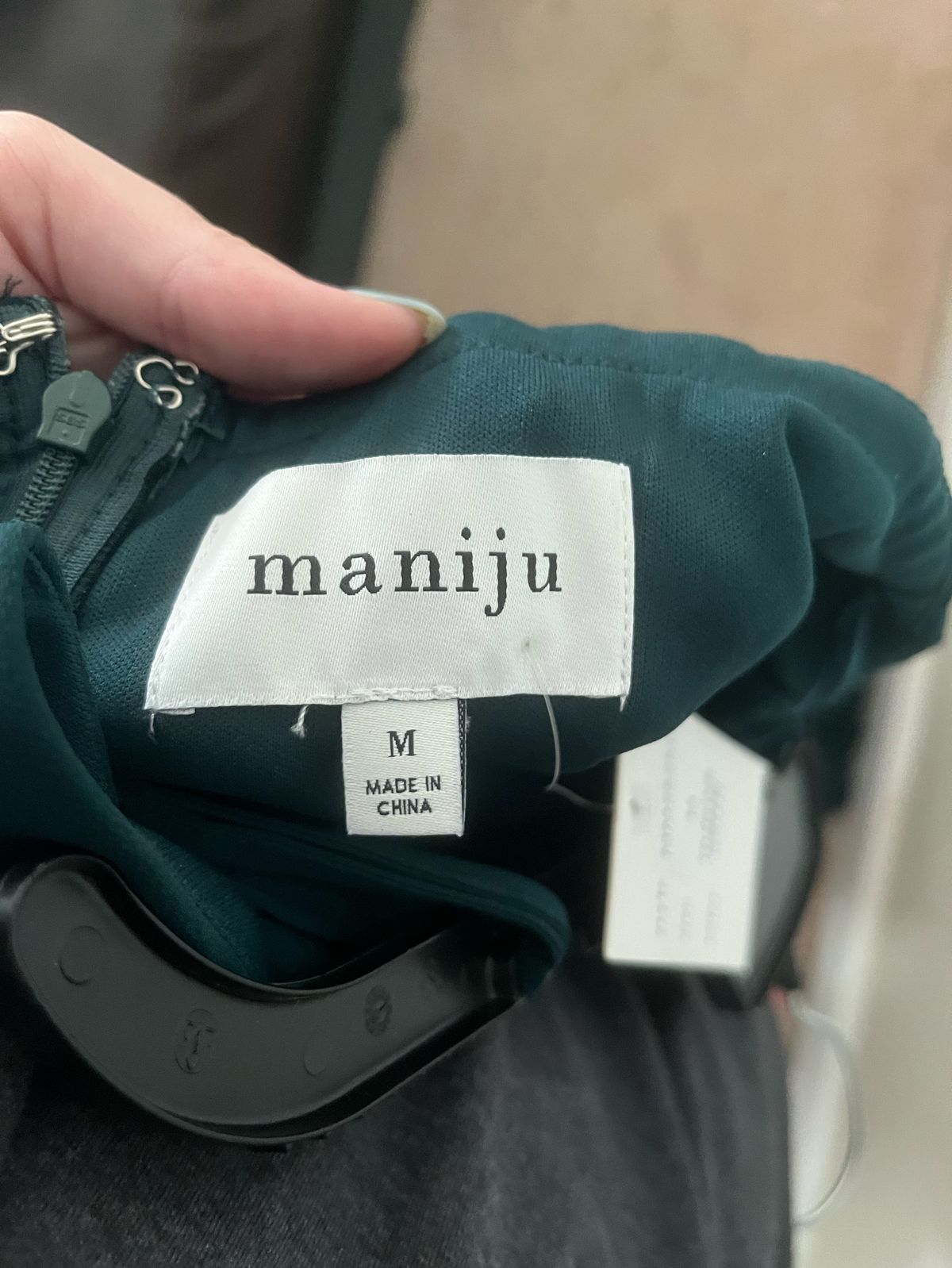 Maniju Size 6 Green A-line Dress on Queenly