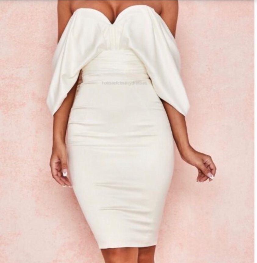 House of cb Size 2 White Cocktail Dress on Queenly