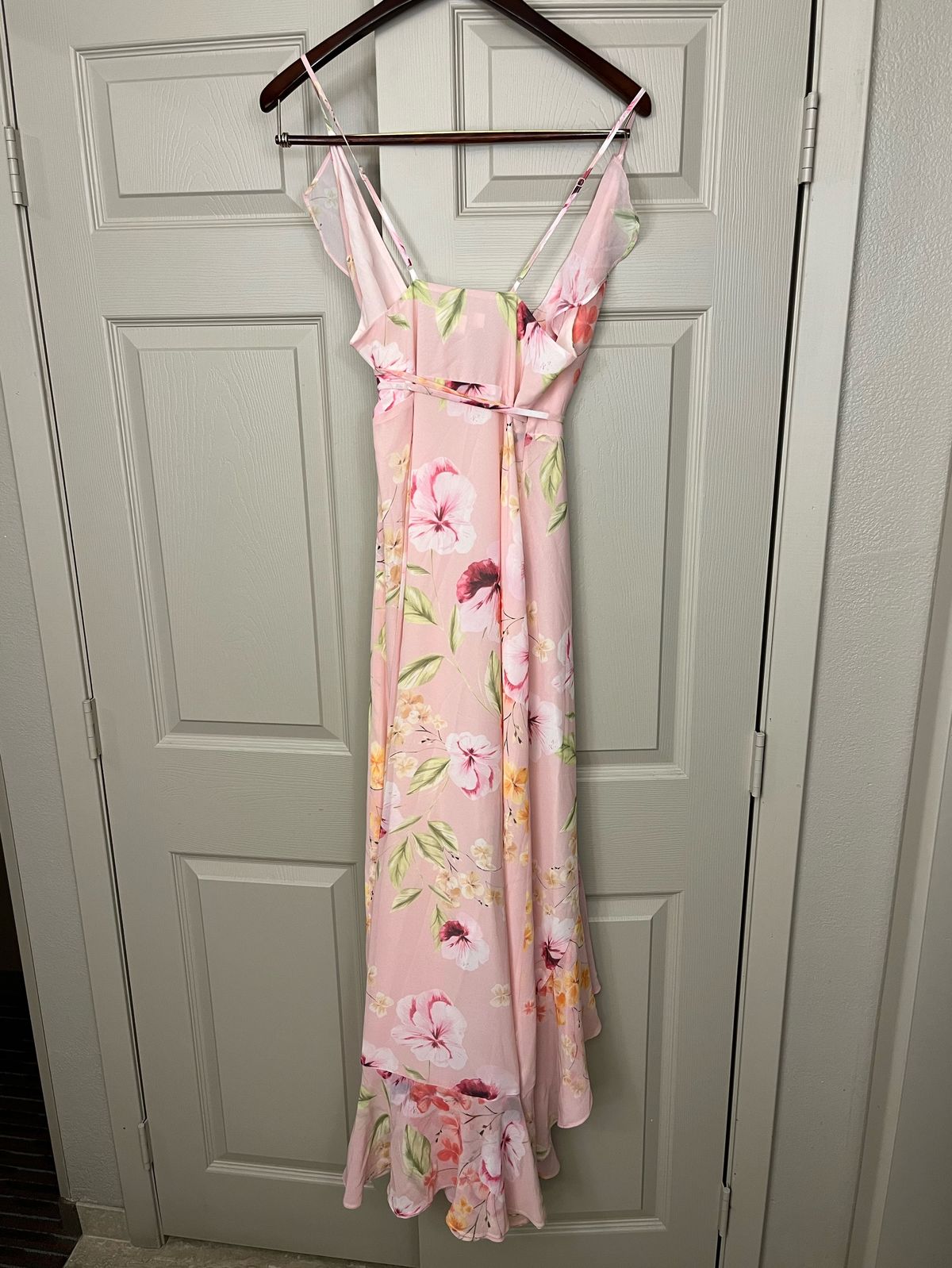 Yumi Kim Size 0 Prom Floral Light Pink Cocktail Dress on Queenly