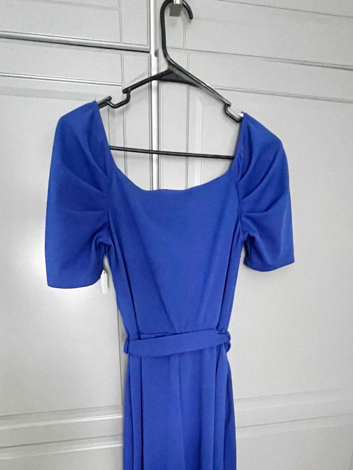 Size 2 Royal Blue Formal Jumpsuit on Queenly