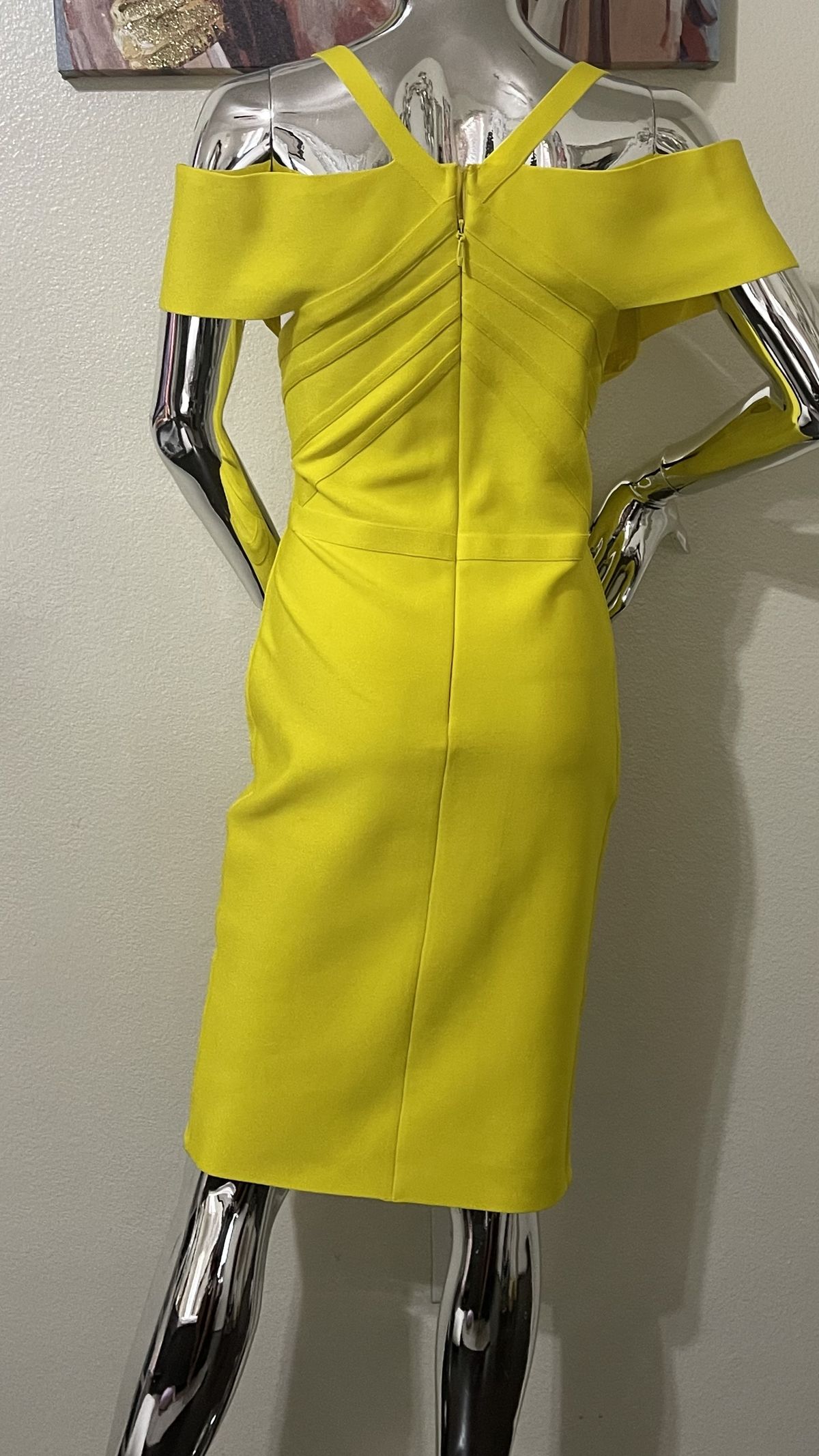 Size 12 Yellow Cocktail Dress on Queenly