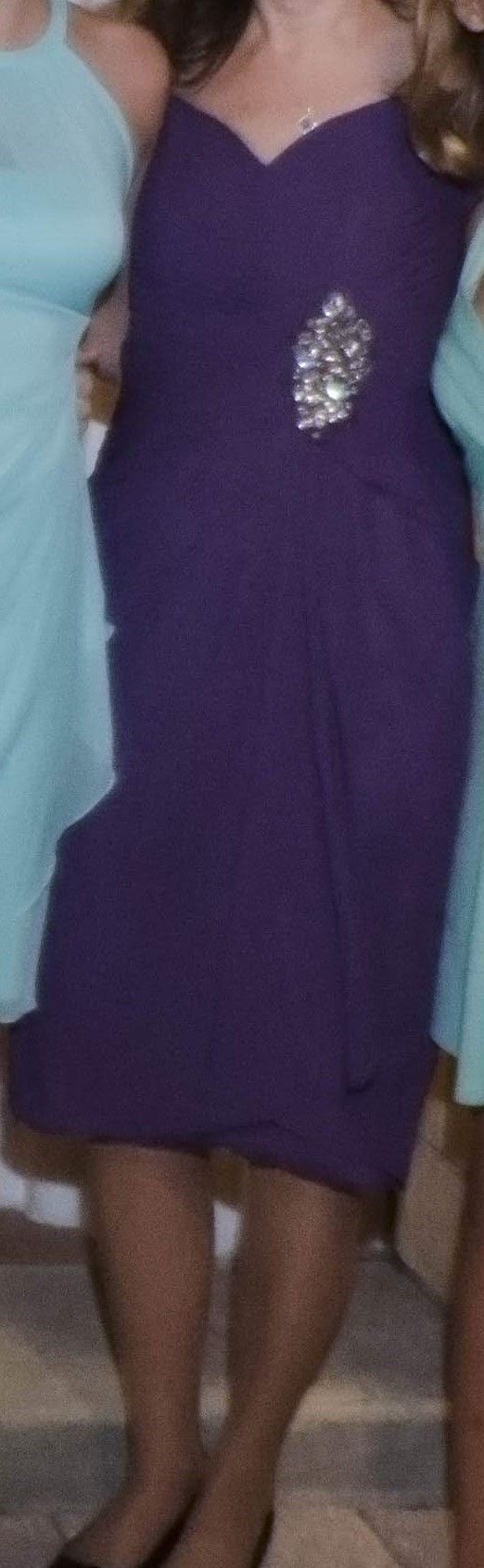 Size 10 Purple Cocktail Dress on Queenly