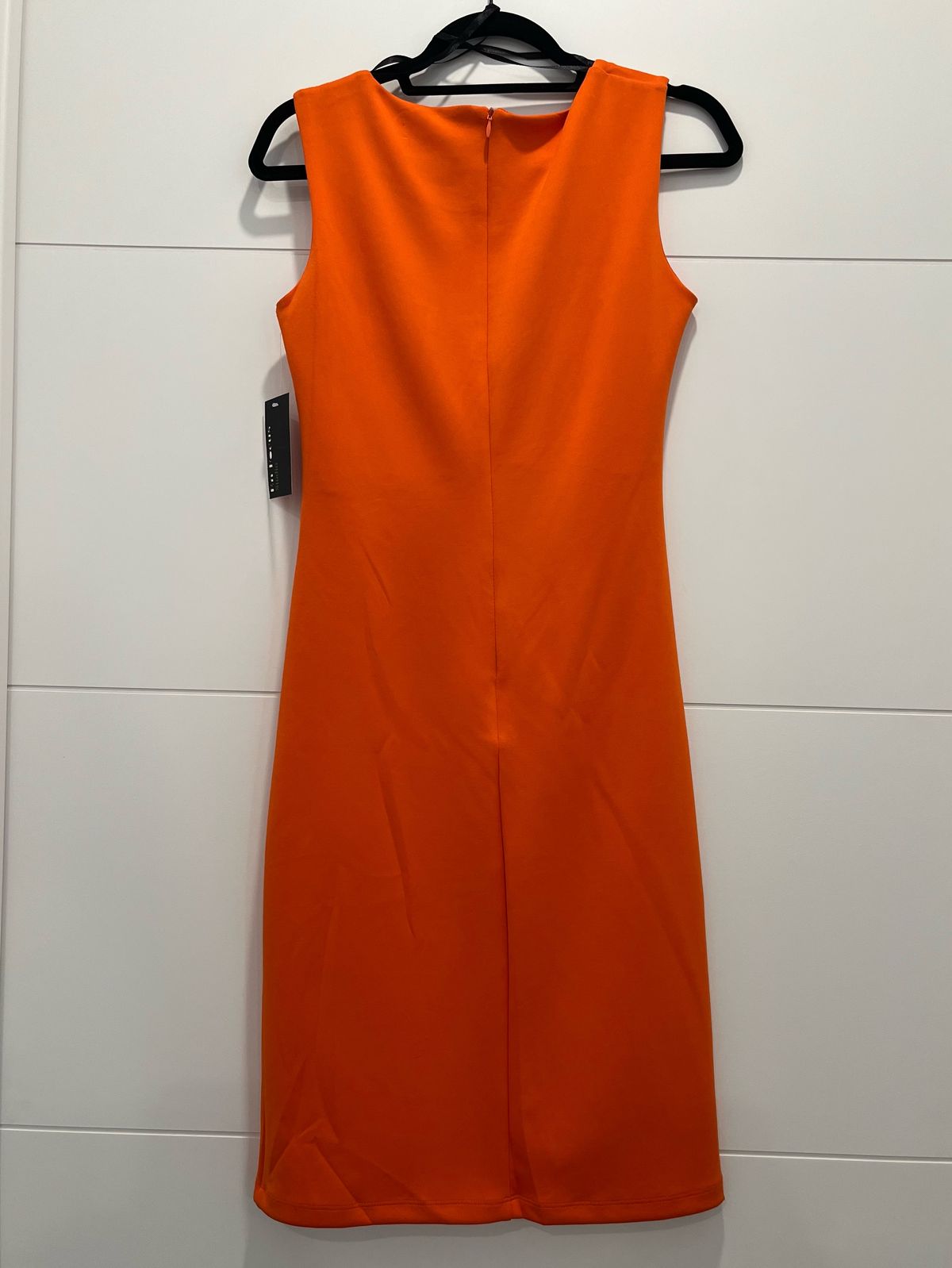 Size 4 Pageant Interview Orange Cocktail Dress on Queenly