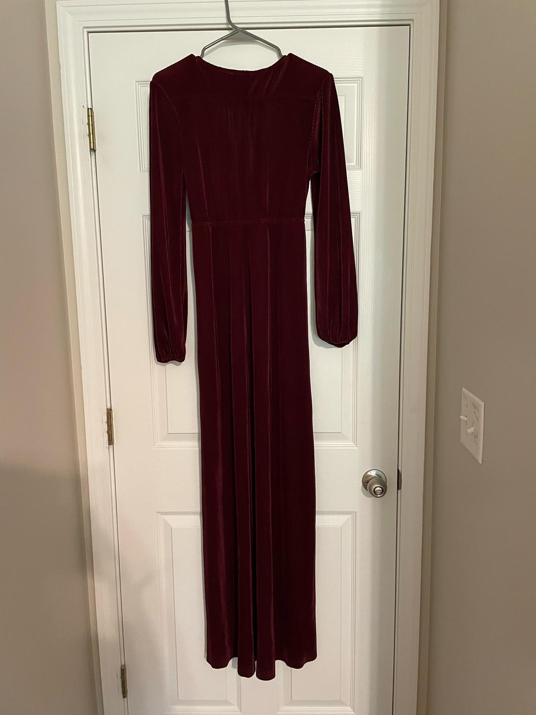 Baltic Born Size 0 Red Floor Length Maxi on Queenly