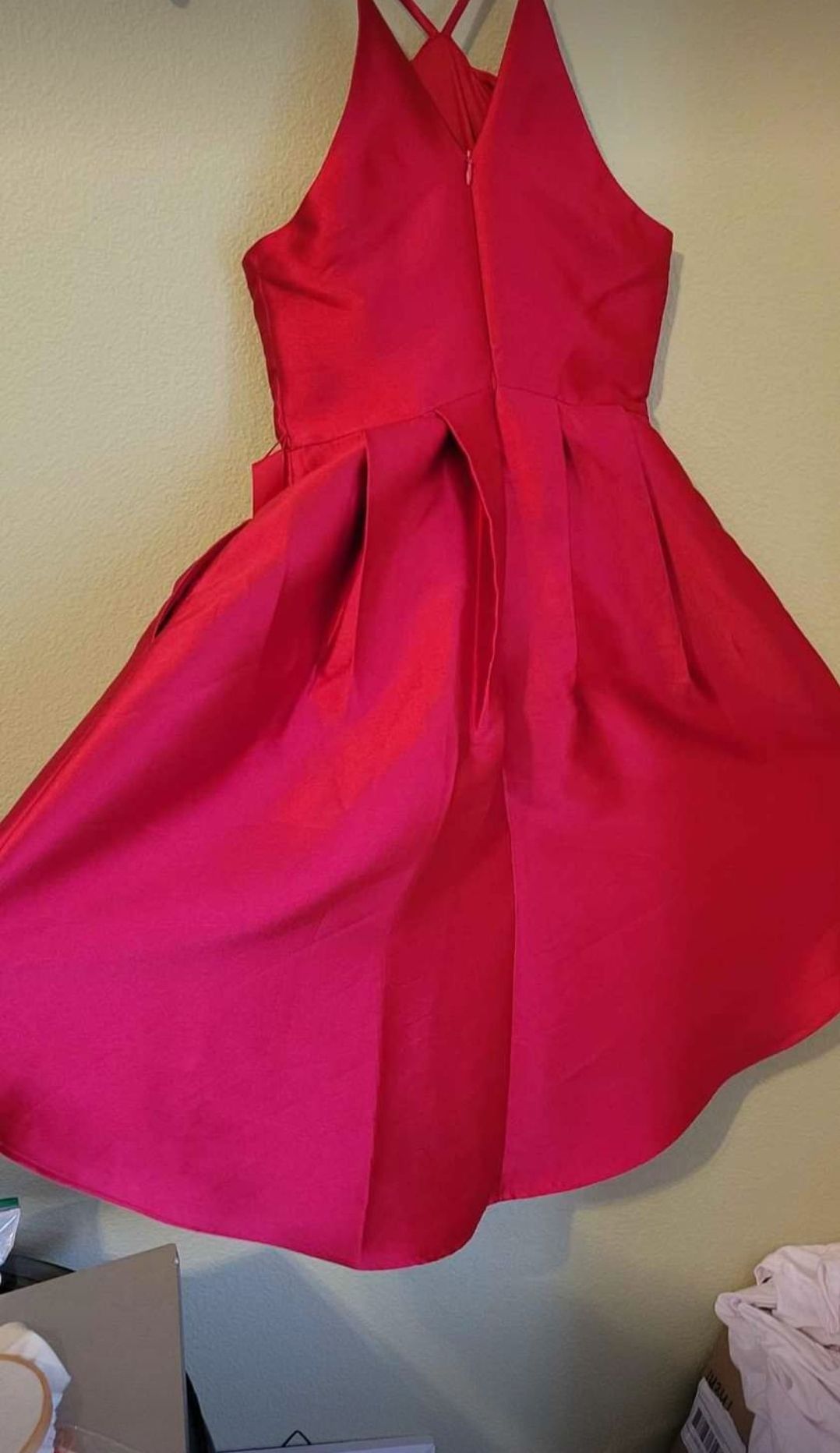 In San Francisco  Size 2 Red A-line Dress on Queenly