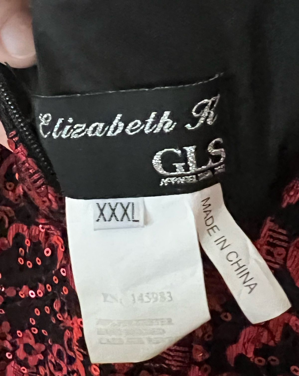 Elizabeth K GLS Plus Size 18 Prom Red Mermaid Dress on Queenly