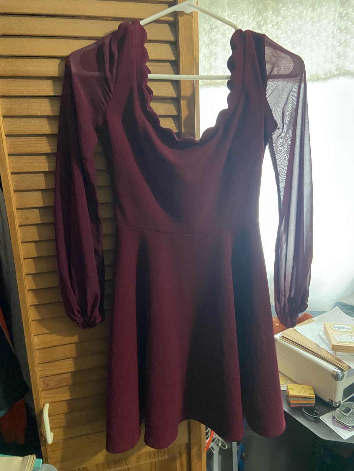 Size 2 Red A-line Dress on Queenly