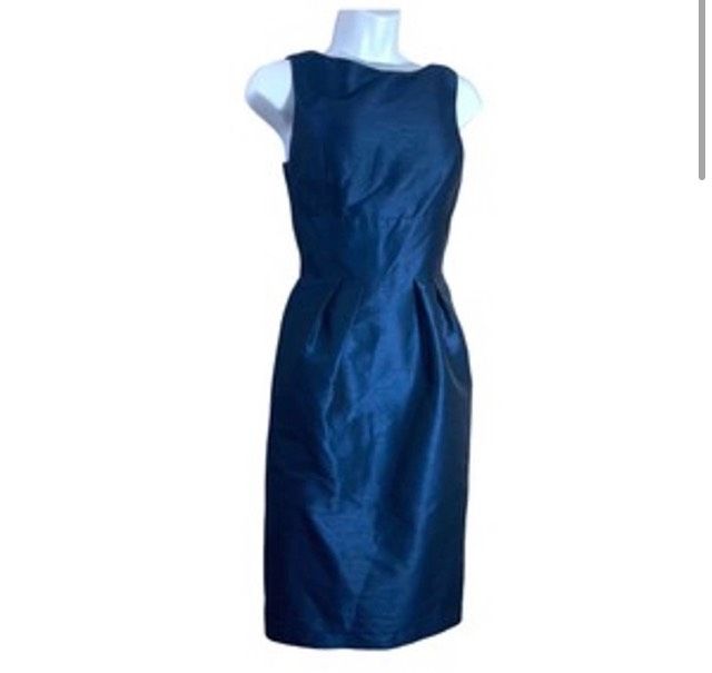 Alfred Sung Size 6 Homecoming Blue Cocktail Dress on Queenly