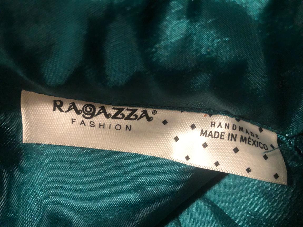 Ragazza Fashion Brand Size 8 Emerald Green Ball Gown on Queenly