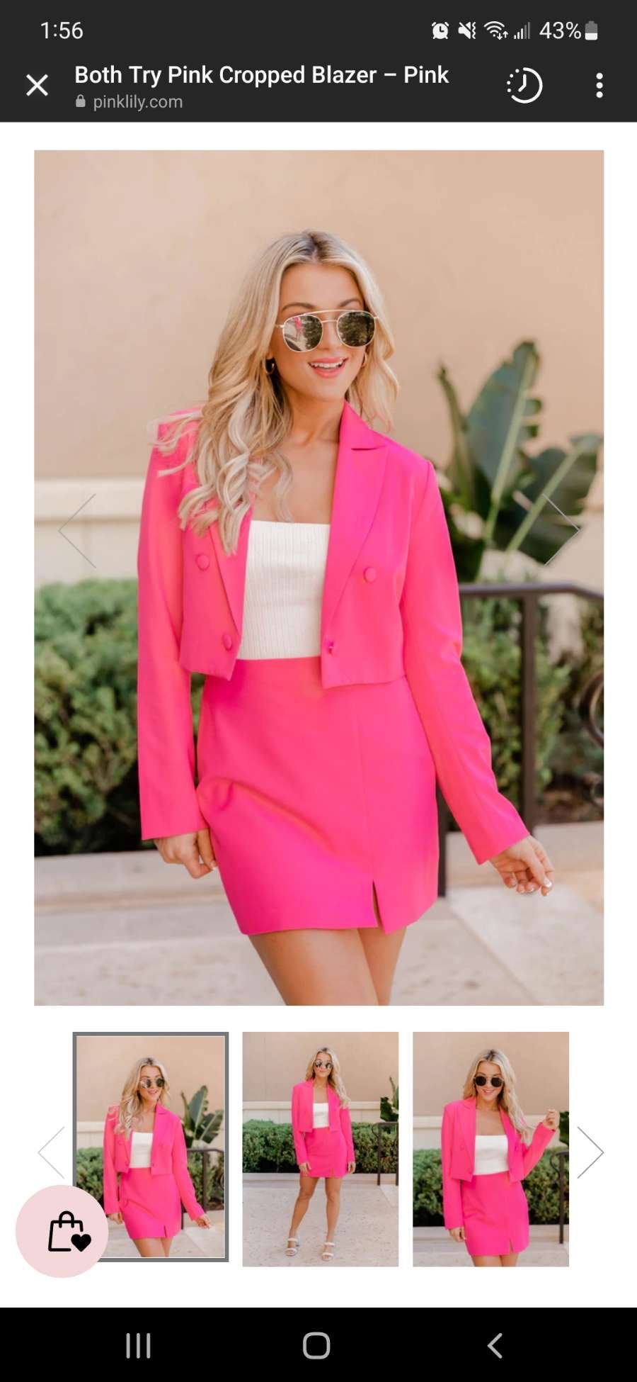 Size 0 Homecoming Long Sleeve Hot Pink Formal Jumpsuit on Queenly
