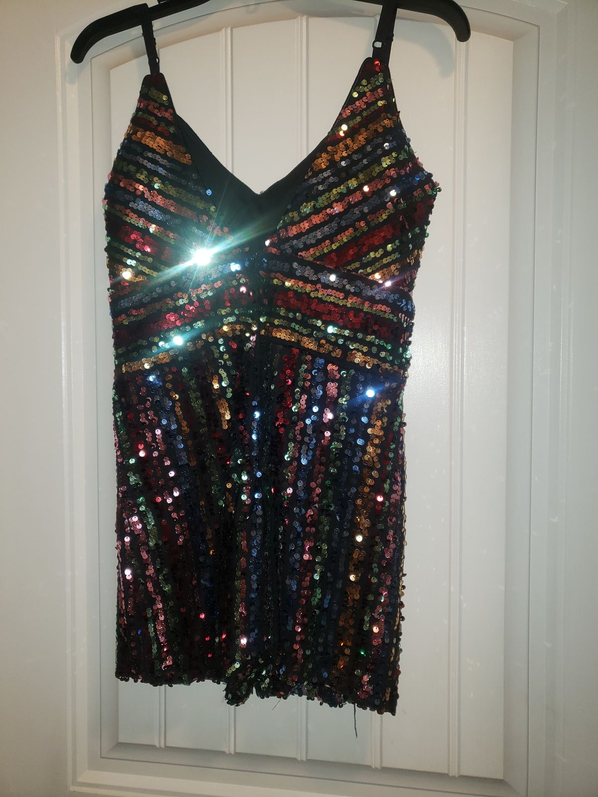 Size 2 Multicolor Formal Jumpsuit on Queenly