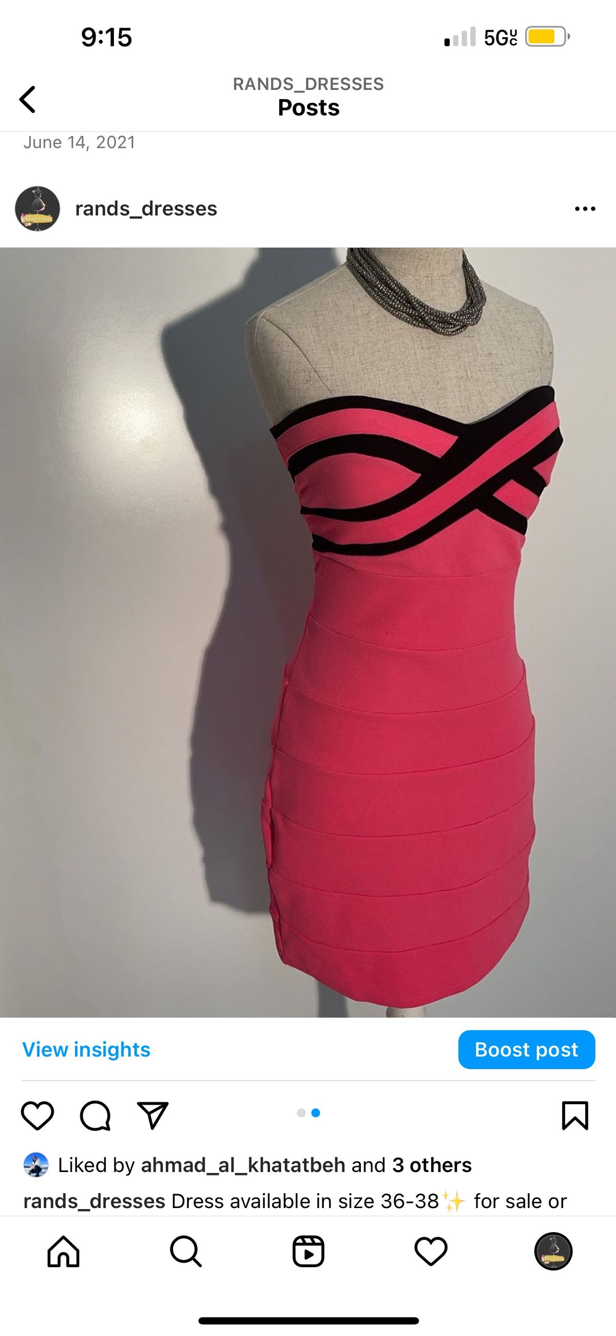 Size 8 Homecoming Strapless Hot Pink Cocktail Dress on Queenly