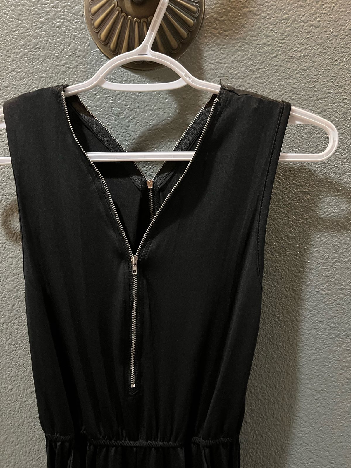 Size 8 Wedding Guest Black Formal Jumpsuit on Queenly