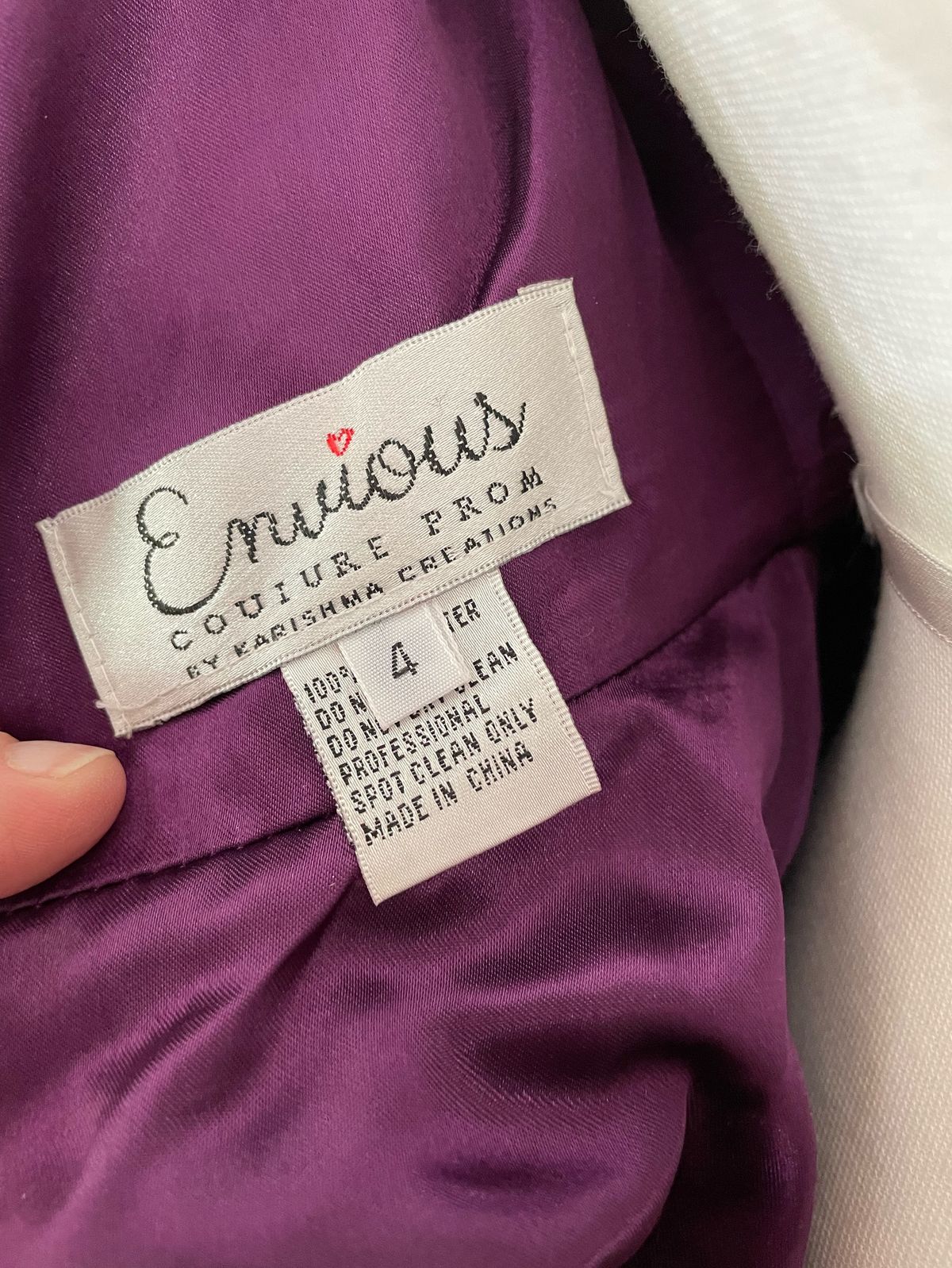 Envious Couture Size 4 Prom Purple Cocktail Dress on Queenly
