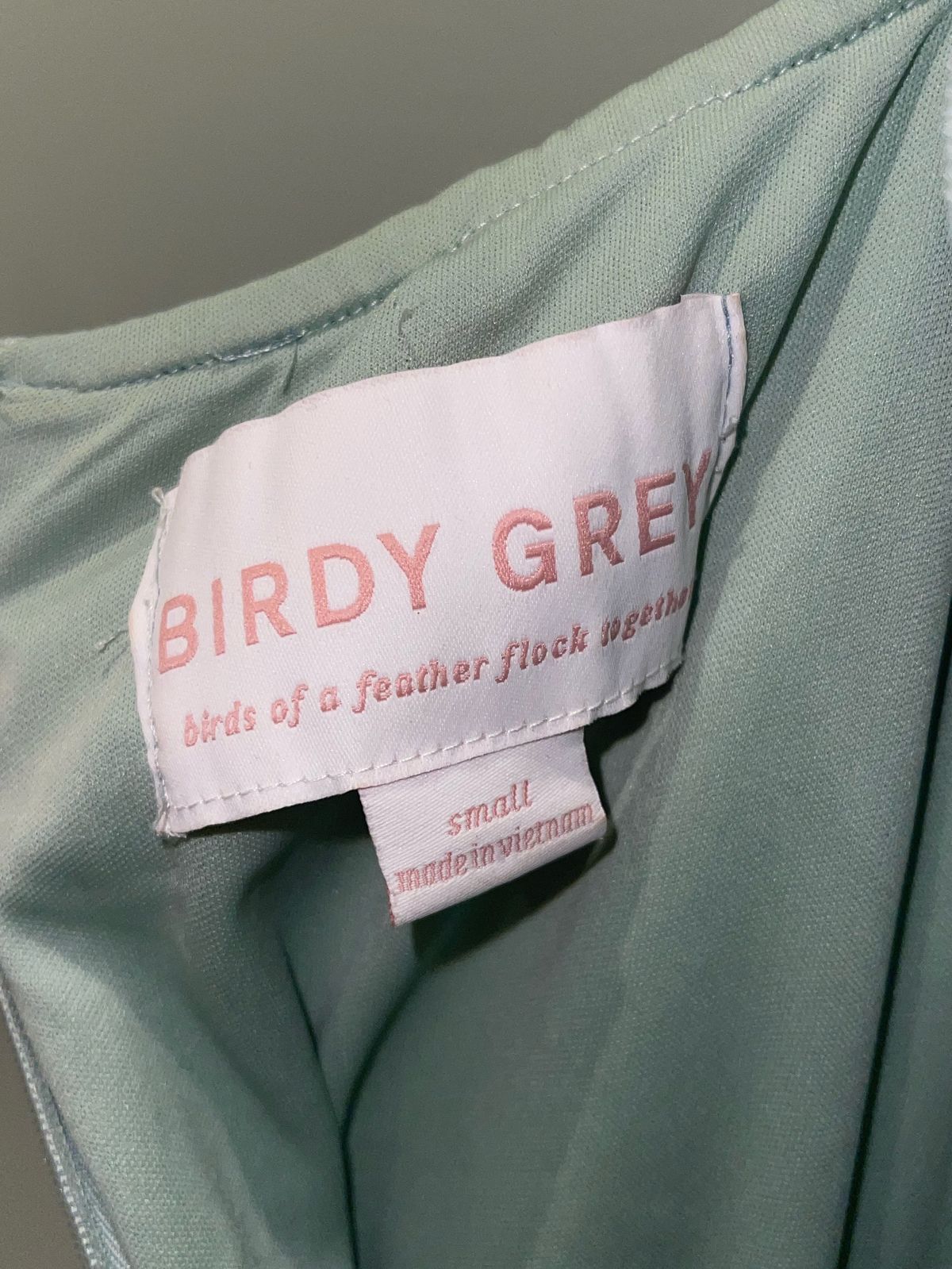 Birdy Grey Size 2 Green Floor Length Maxi on Queenly