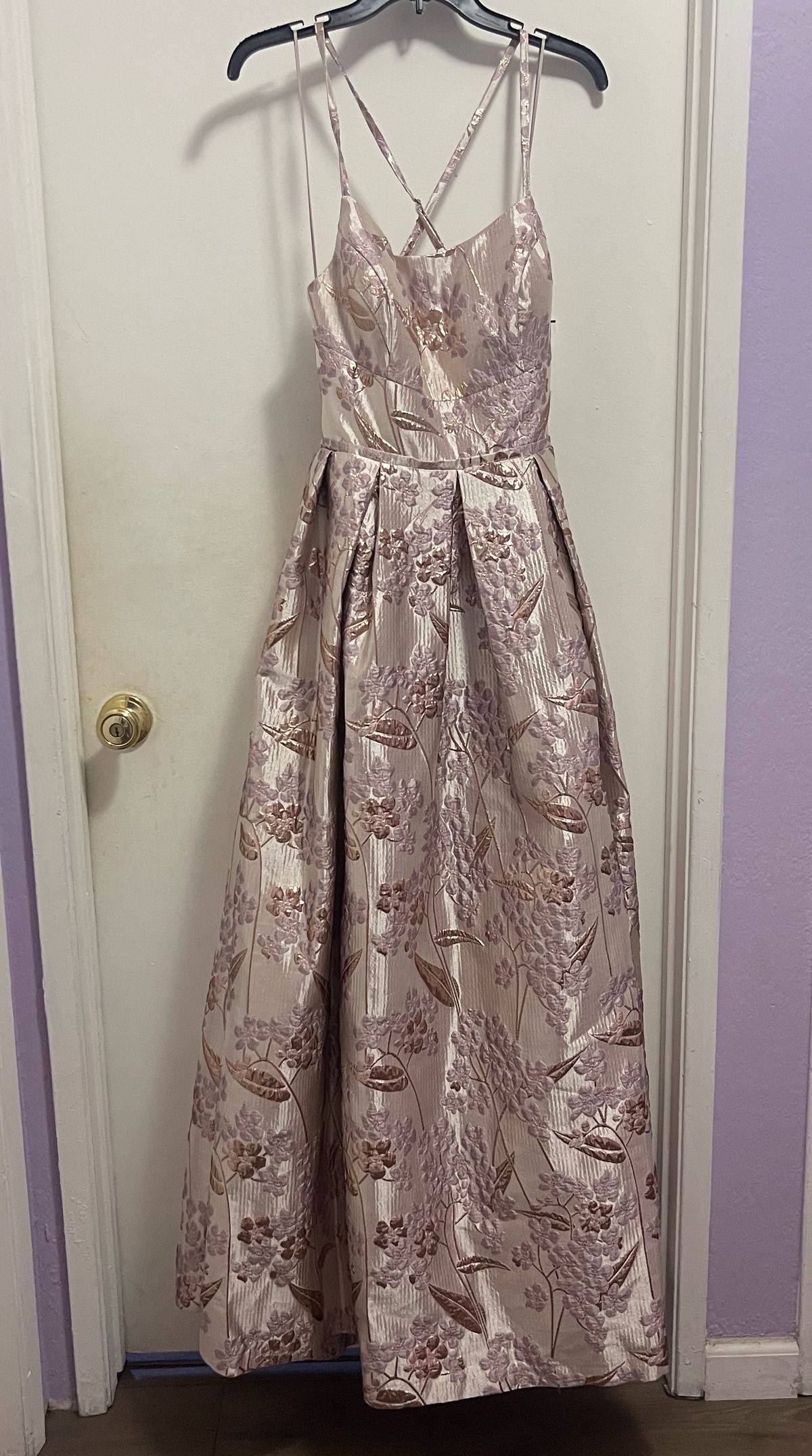 Size 12 Purple Ball Gown on Queenly