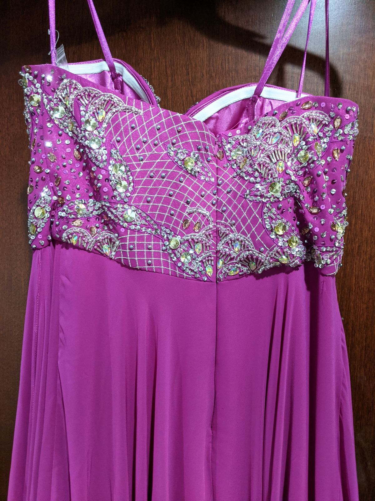 Style 14231 Jolene Size 10 Purple A-line Dress on Queenly
