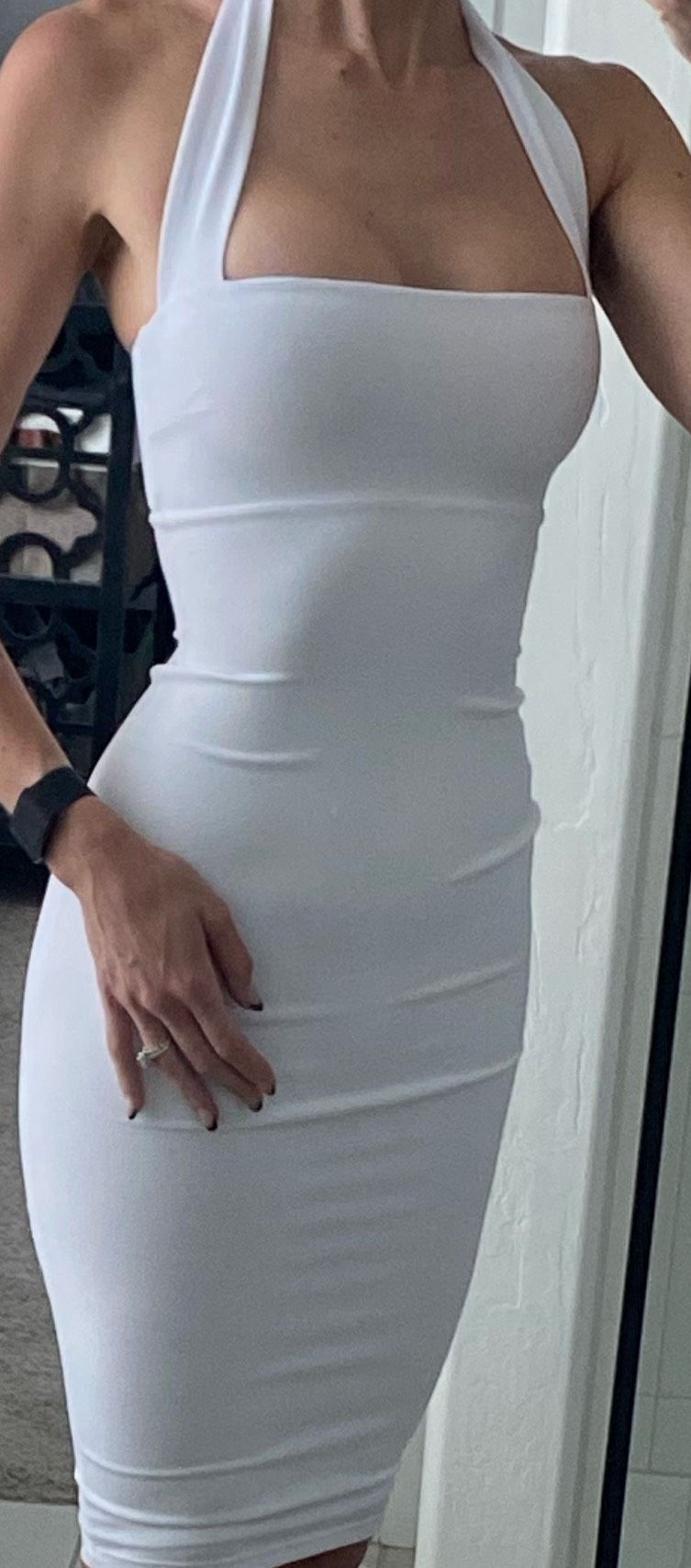 Size 2 White Cocktail Dress on Queenly