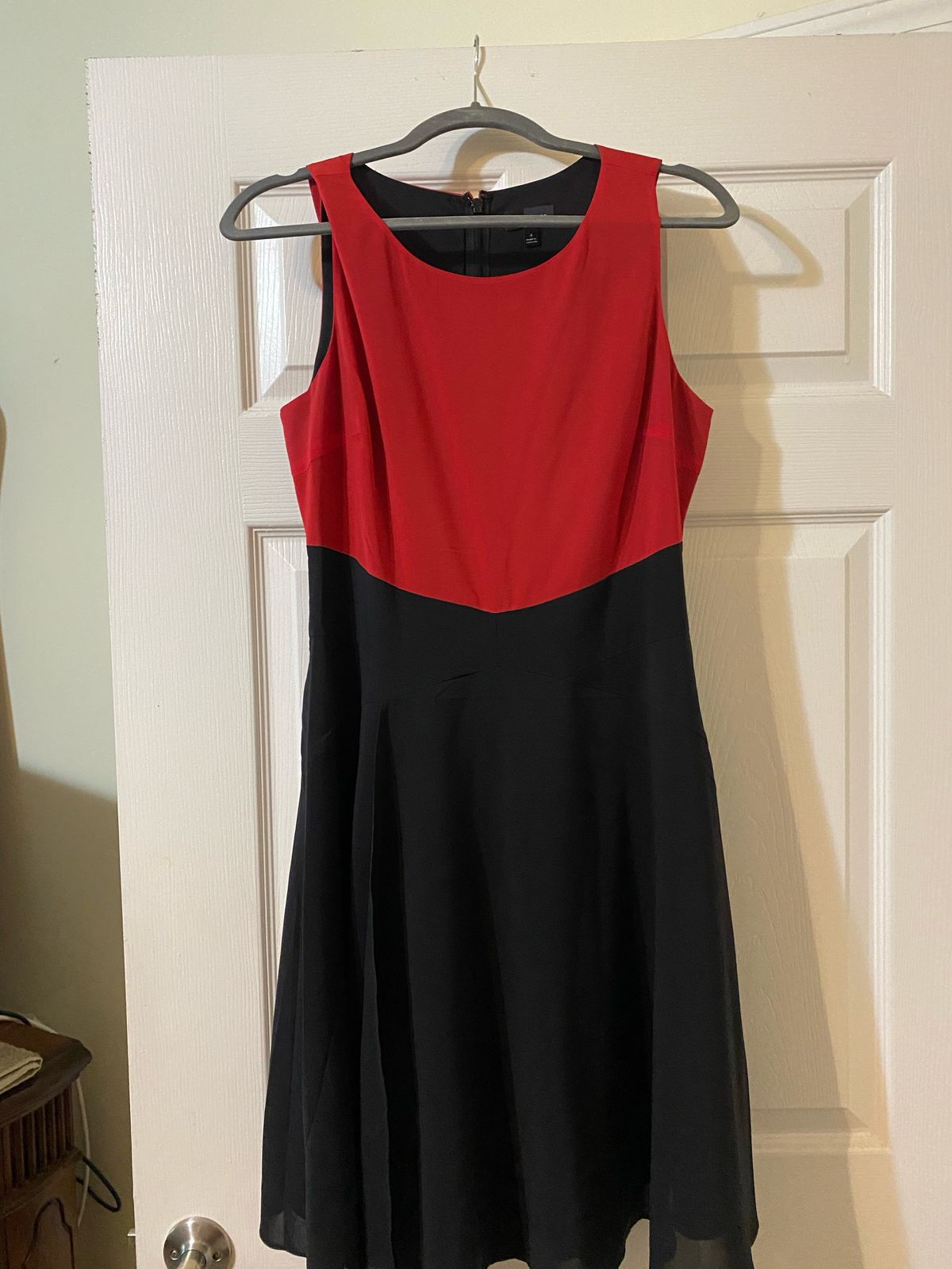 The limited Size 4 Black A-line Dress on Queenly