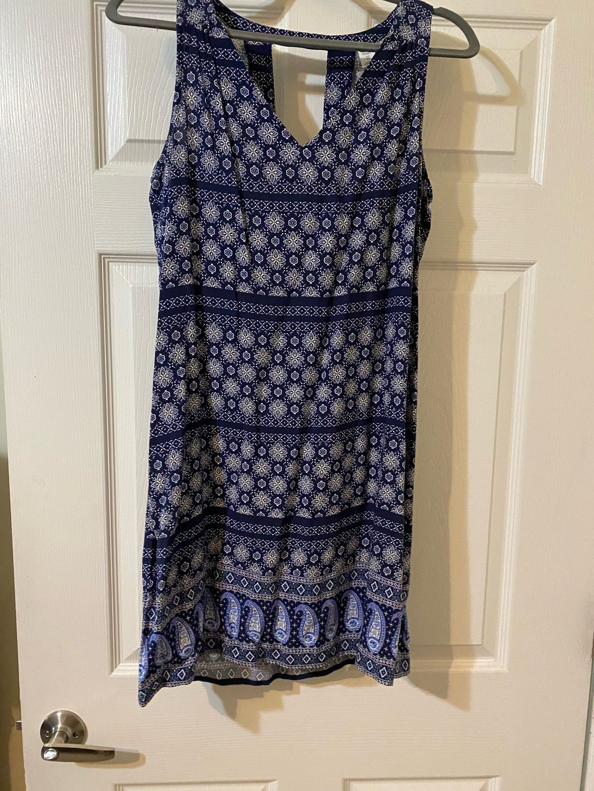 Old Navy Size 00 Navy Blue A-line Dress on Queenly