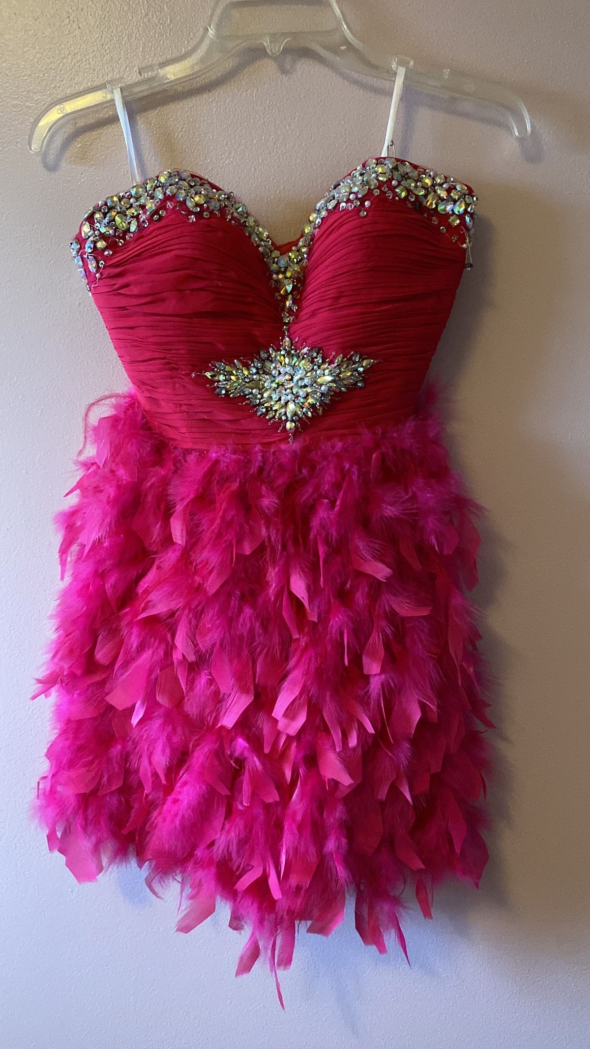 Mac Duggal Size 00 Pink Cocktail Dress on Queenly