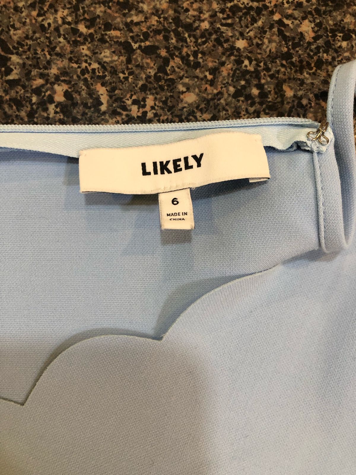 Likely Size 6 Light Blue Cocktail Dress on Queenly