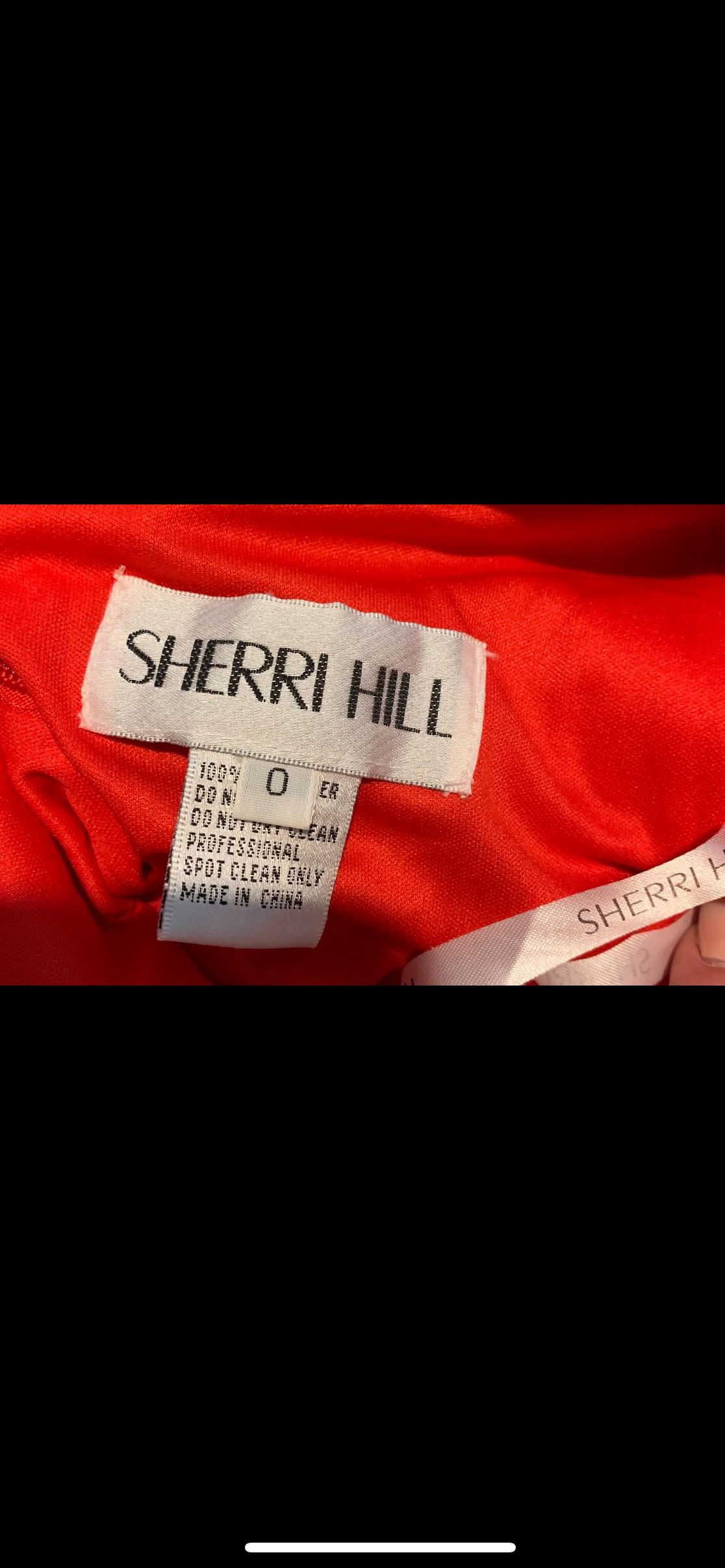 Sherri Hill Size 0 Red Dress With Train on Queenly