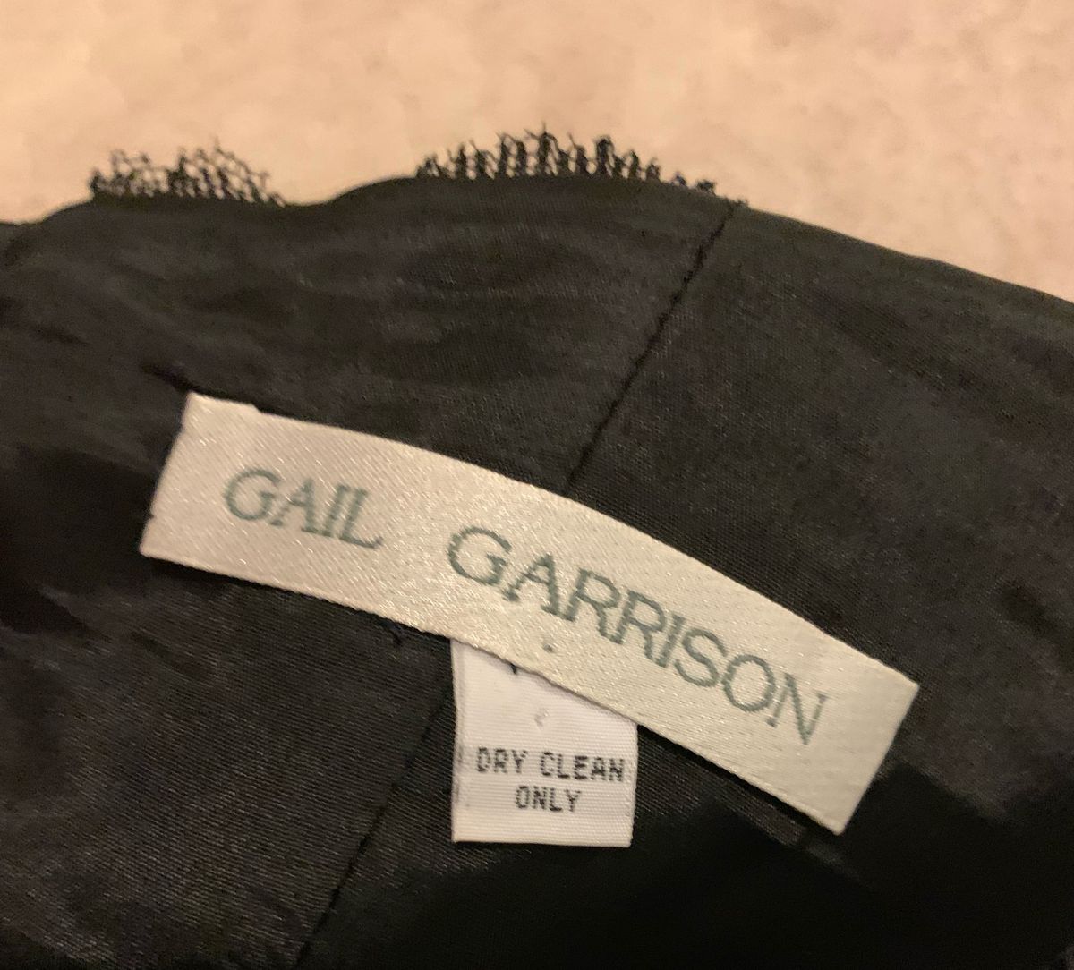 Gail Garrison Size 4 Lace Black Cocktail Dress on Queenly