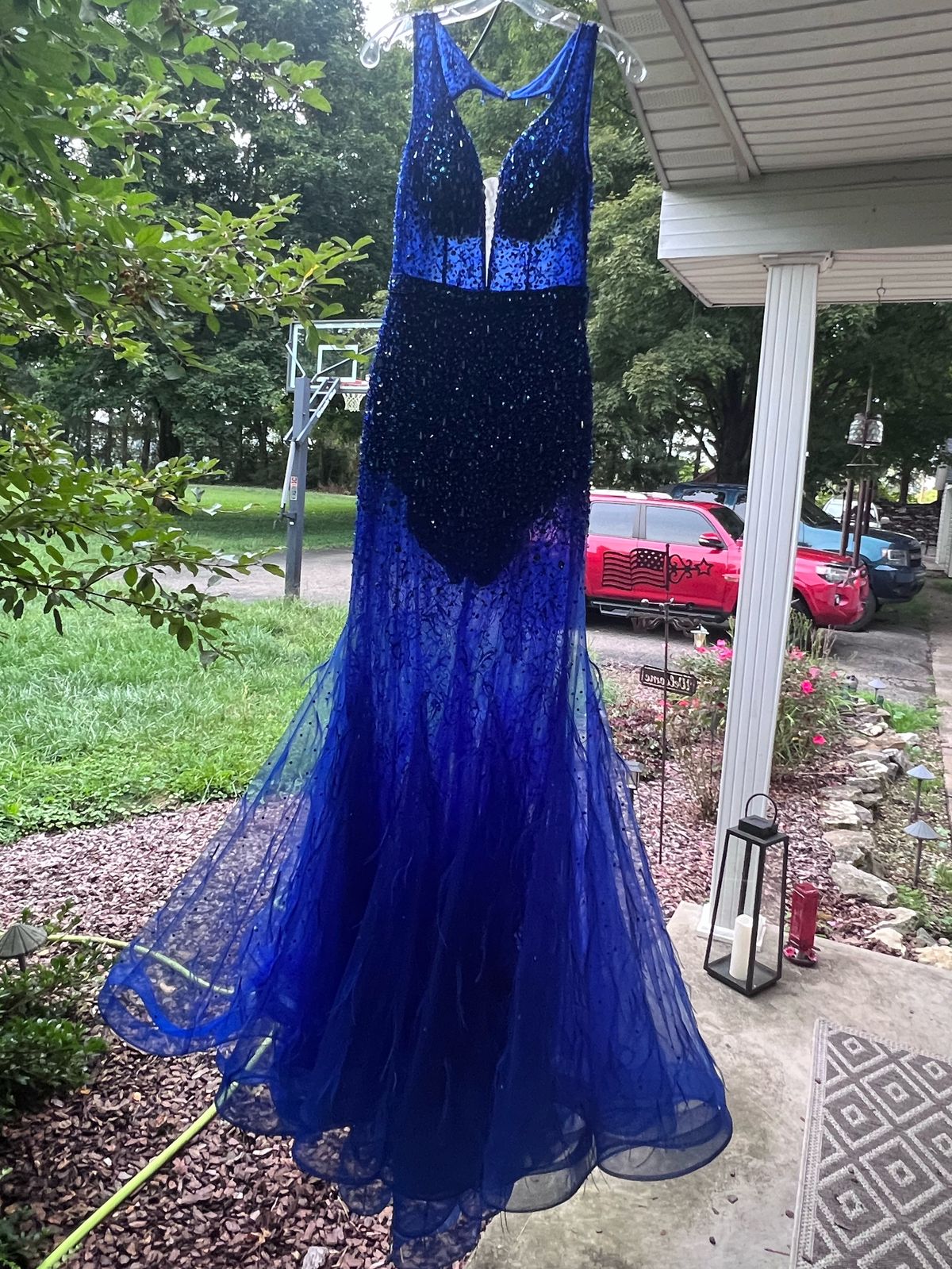Panoply Size 6 Prom Royal Blue Mermaid Dress on Queenly