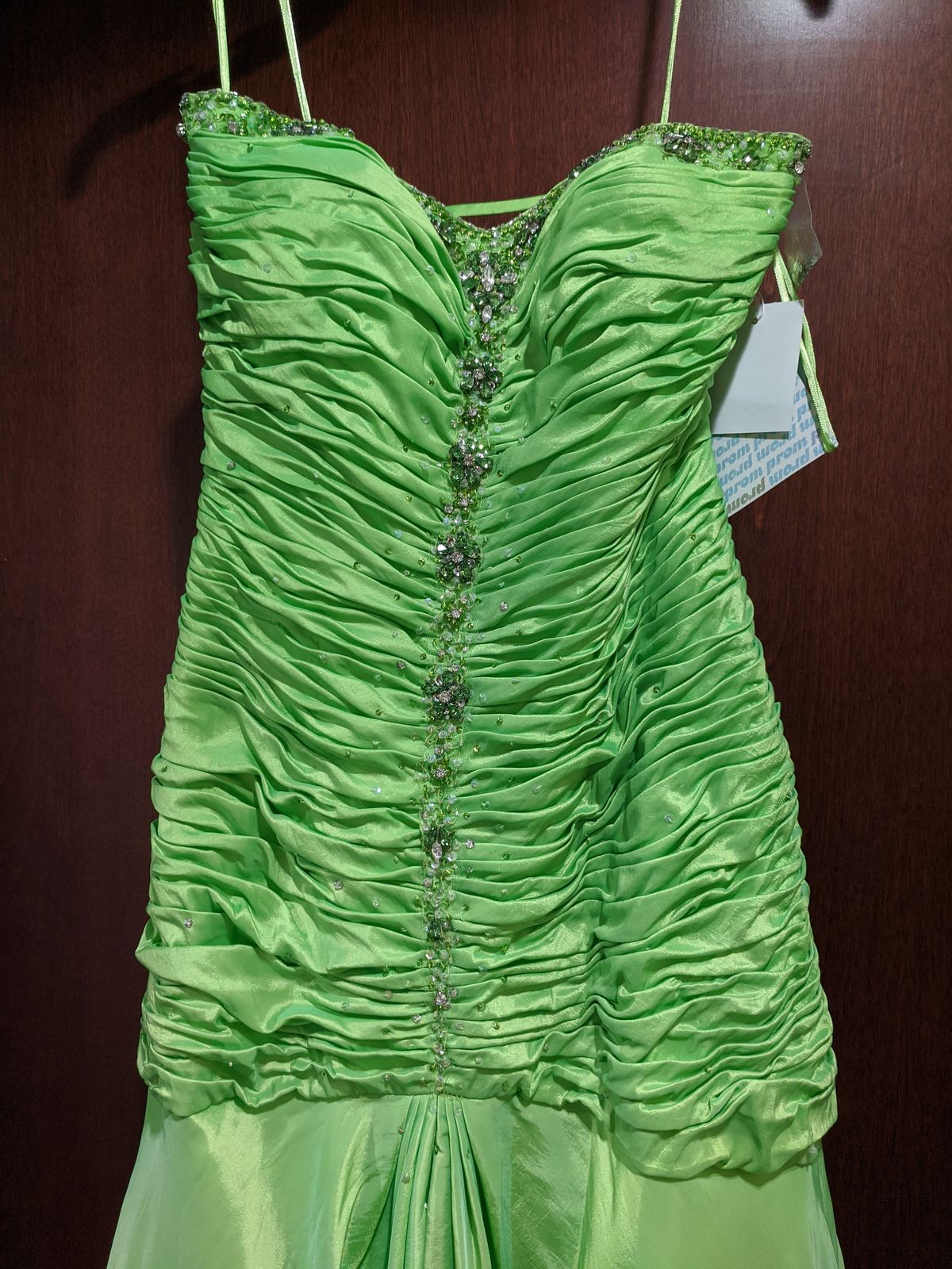 Style 8122 MoriLee Size 6 Green Mermaid Dress on Queenly