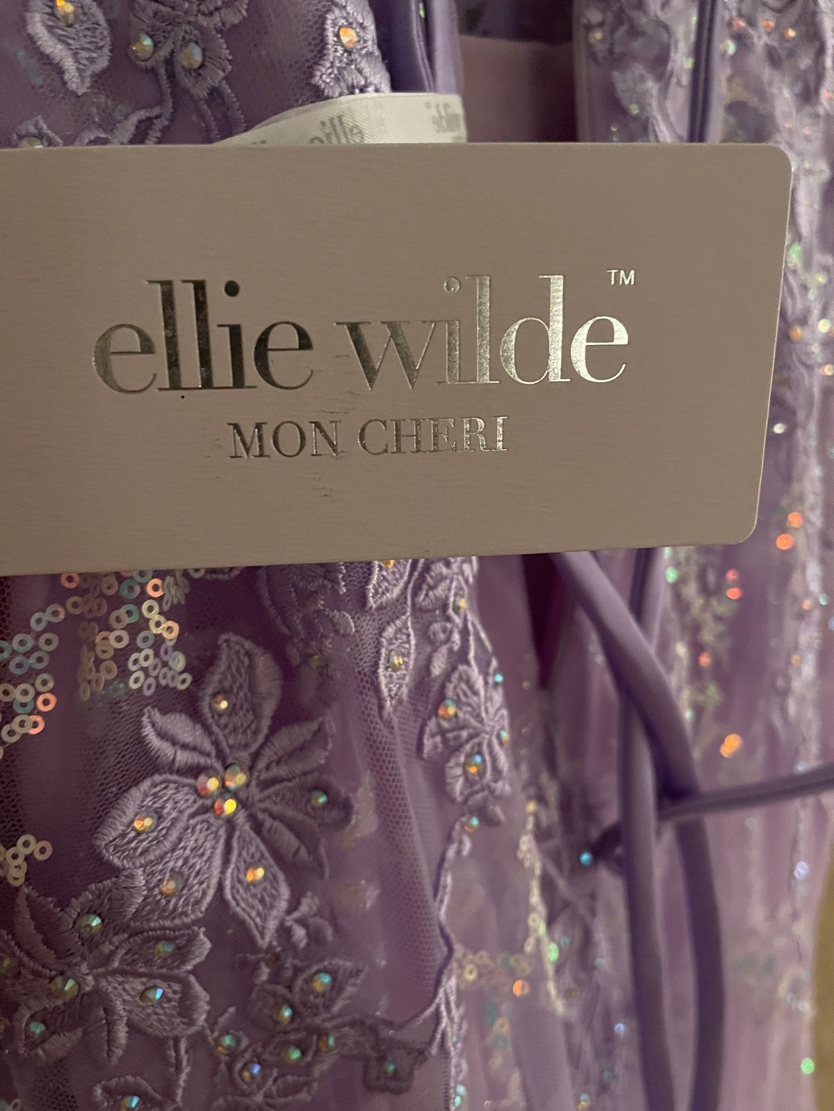 Ellie Wilde Size 00 Prom Purple Mermaid Dress on Queenly