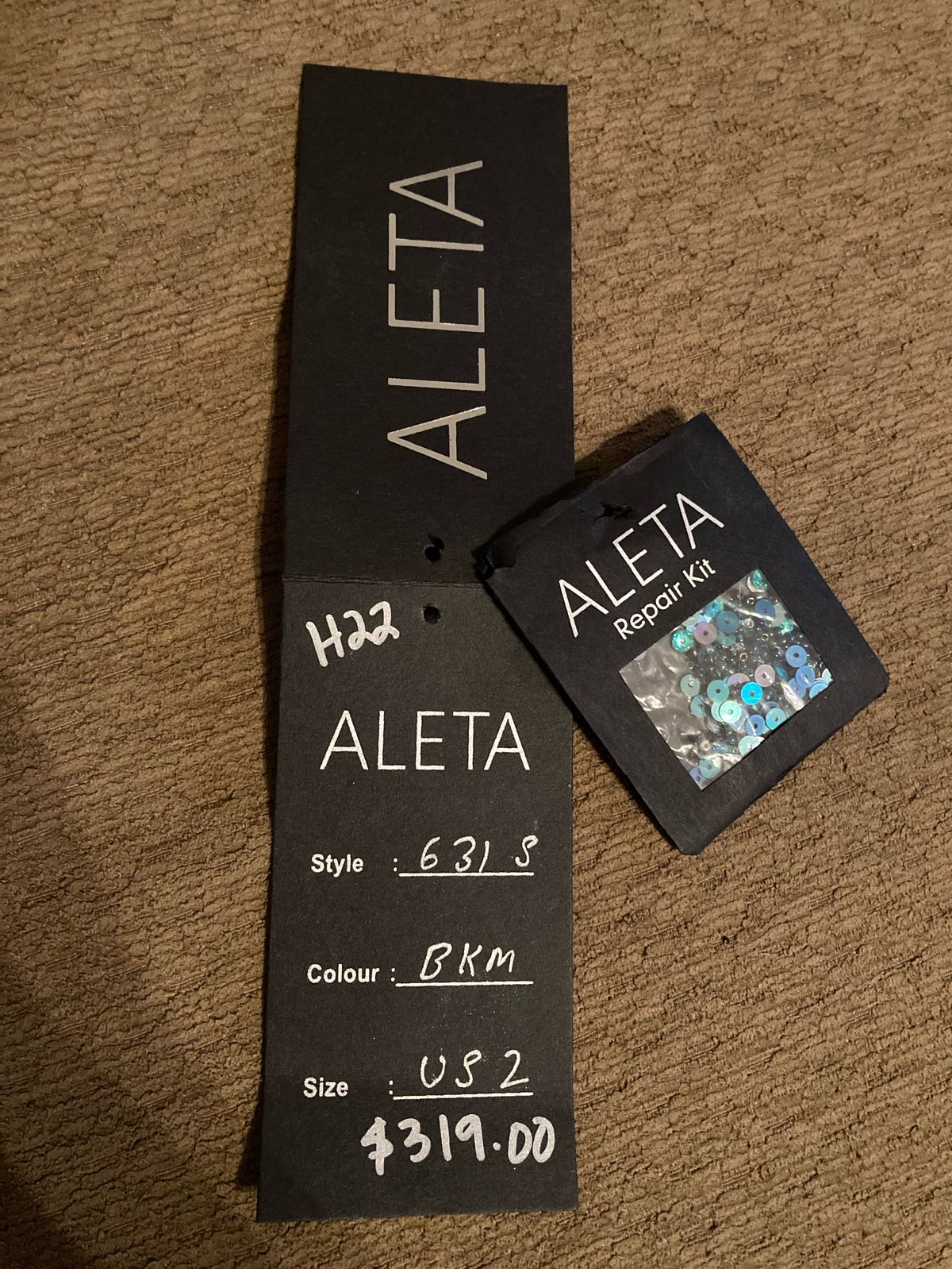 Aleta Size 2 Prom Black Floor Length Maxi on Queenly