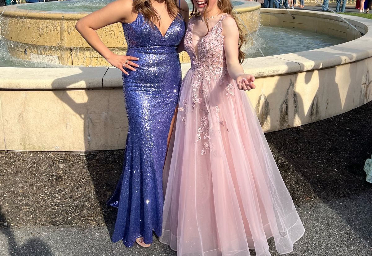 Sherri Hill Size 4 Prom Purple Mermaid Dress on Queenly