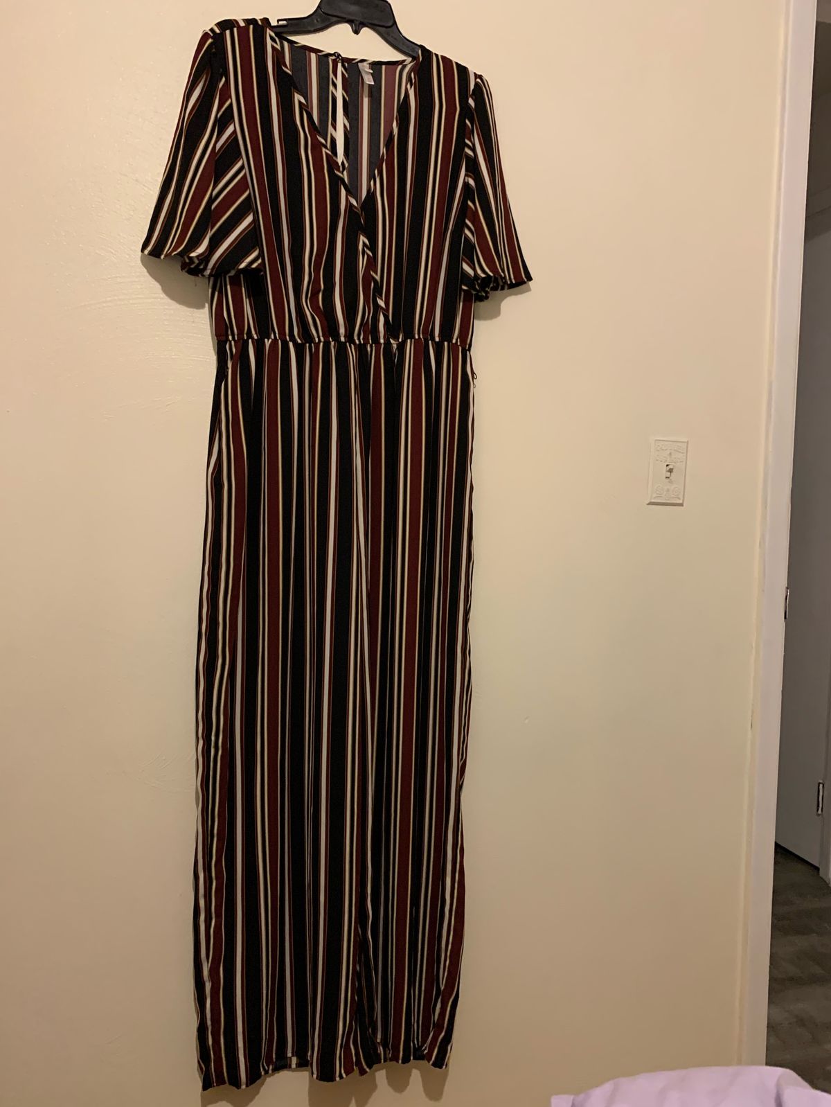 Size 14 Multicolor Formal Jumpsuit on Queenly