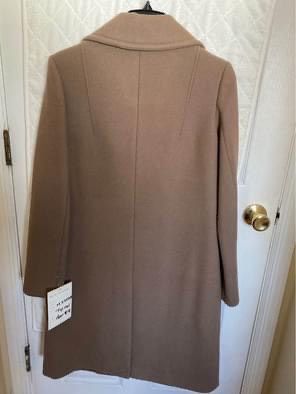 Size 10 Long Sleeve Nude Floor Length Maxi on Queenly