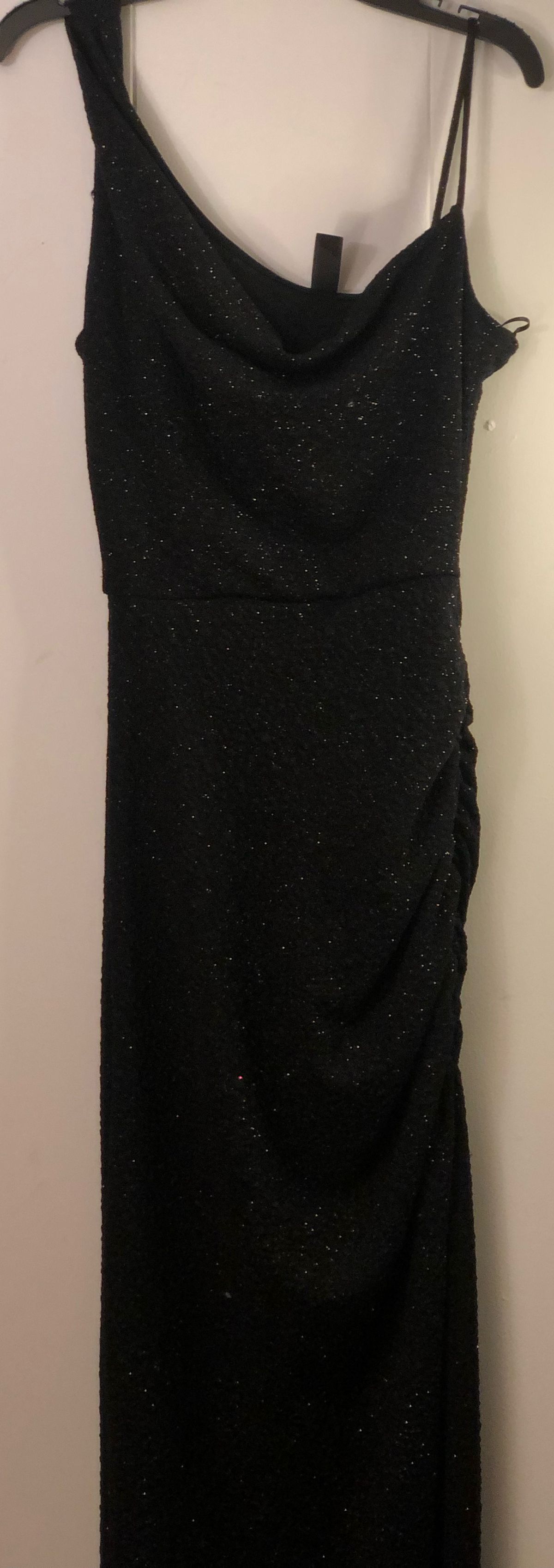 Windsor Size 2 Prom Black Side Slit Dress on Queenly
