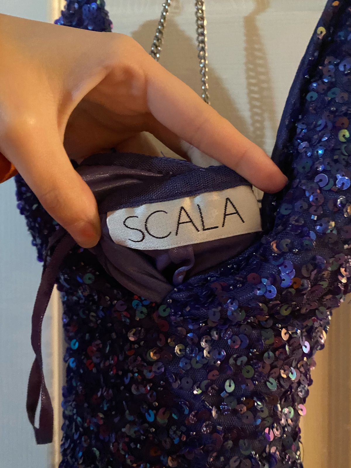 scala Size 4 Purple Cocktail Dress on Queenly