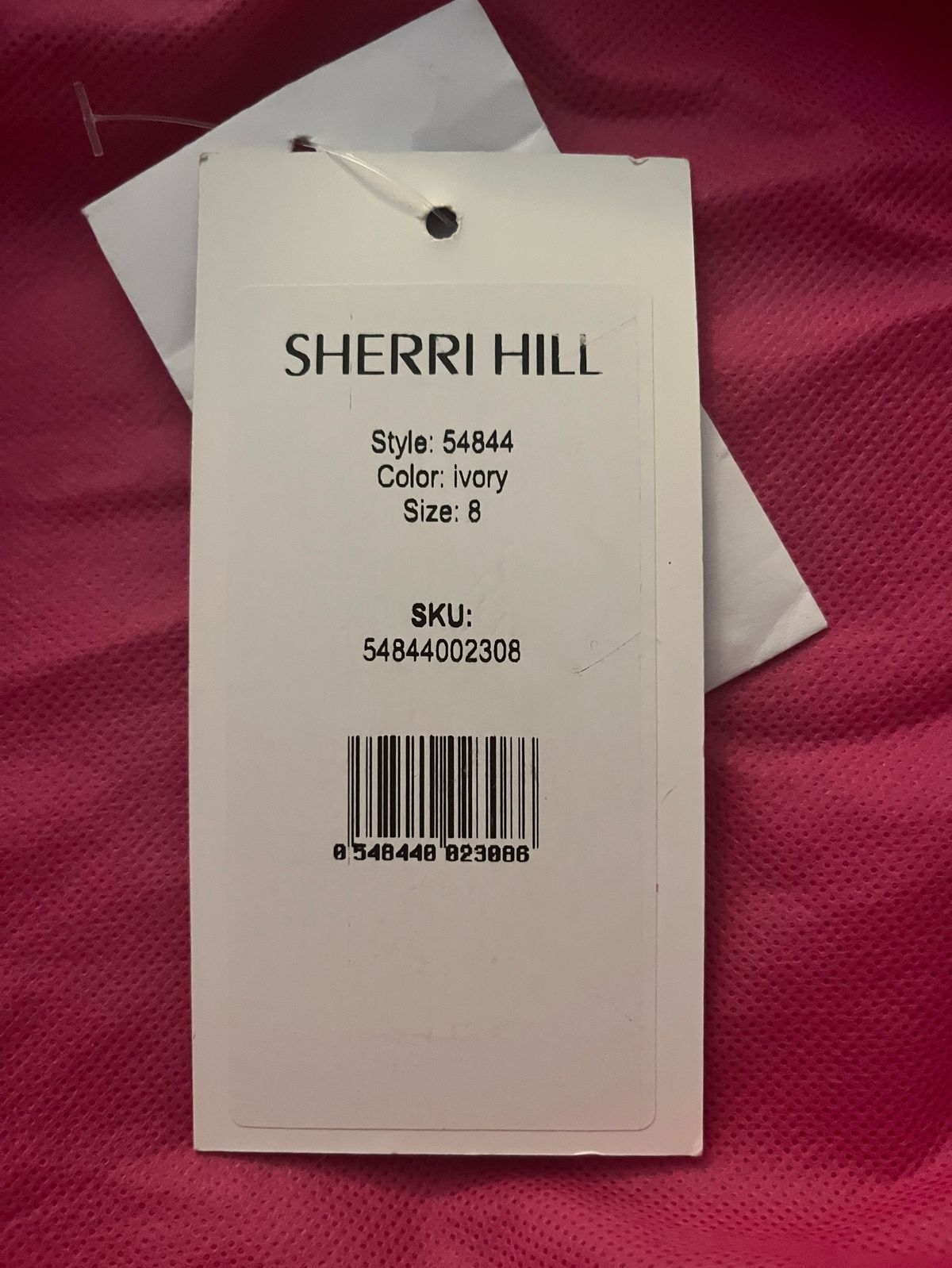 Sherri Hill Size 8 Wedding Strapless White Side Slit Dress on Queenly