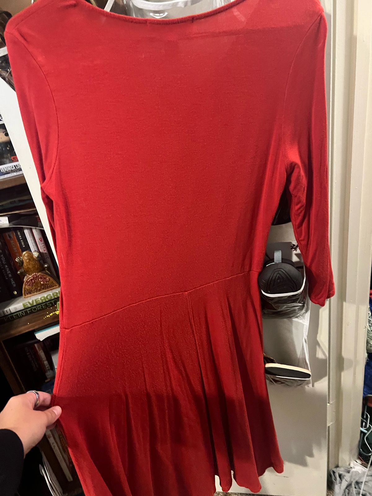 Plus Size 18 Nightclub Red A-line Dress on Queenly