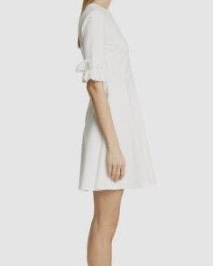 Ted Baker Size 8 White Cocktail Dress on Queenly