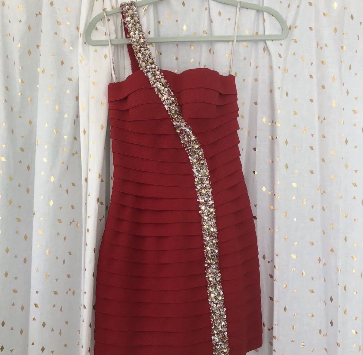 Sherri Hill Size 0 Red Floor Length Maxi on Queenly