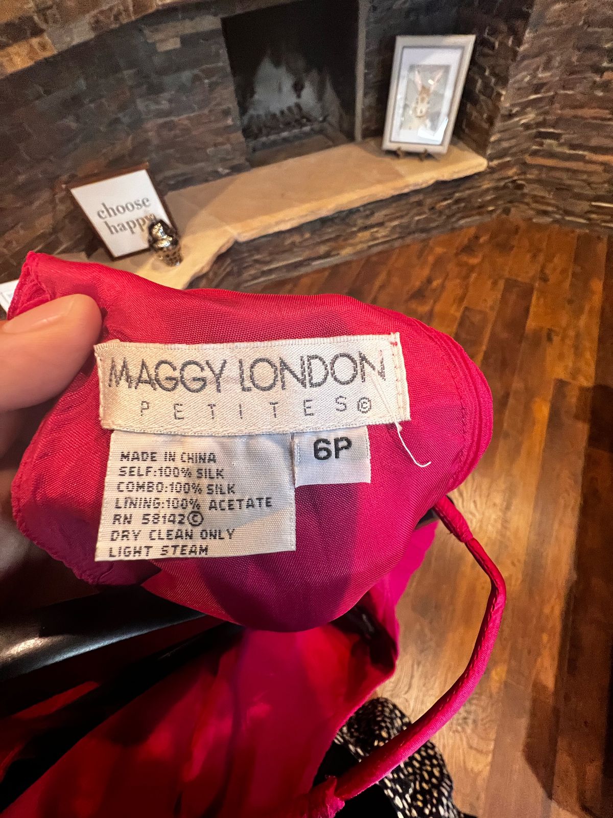 Maggy London Size 6 Homecoming Hot Pink A-line Dress on Queenly