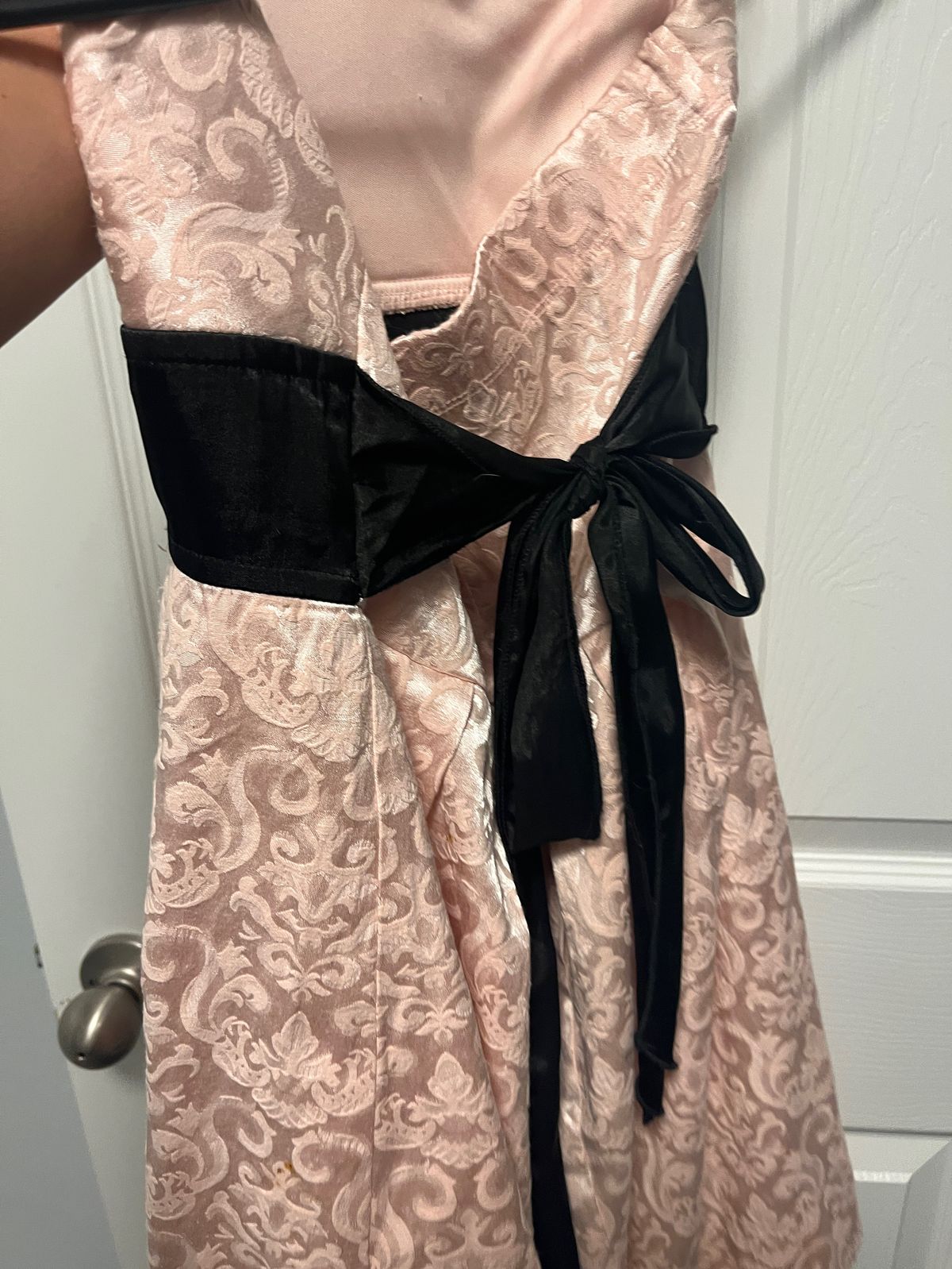 Size 2 Homecoming Strapless Light Pink Cocktail Dress on Queenly