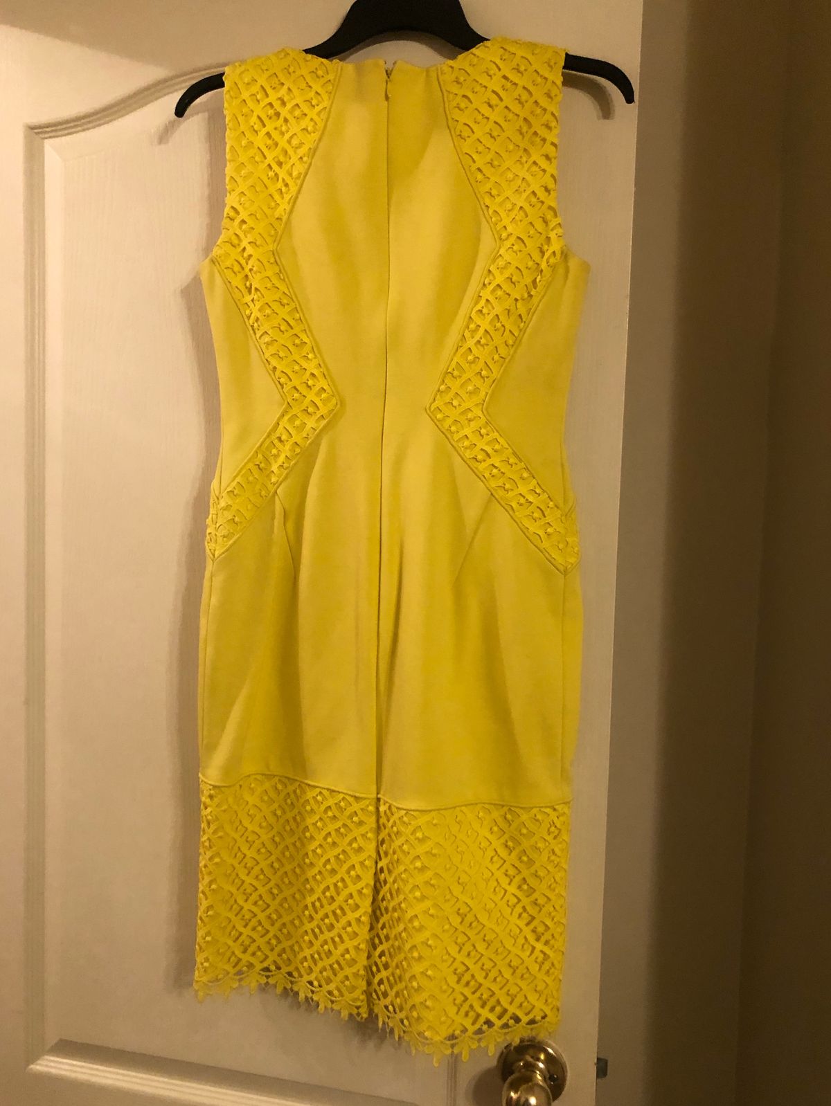 Size 0 Pageant Yellow Floor Length Maxi on Queenly